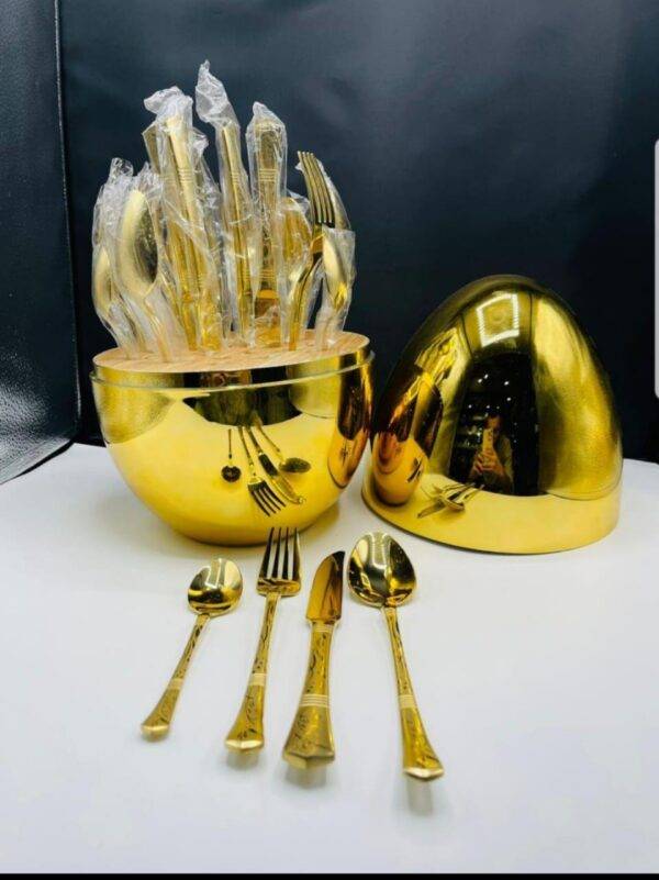 Luxury Golden Cutlery