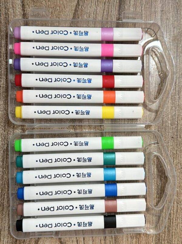 12-Color Washable Marker Set - Image 4