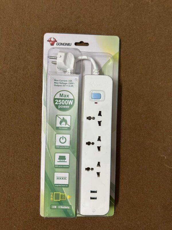 6-Way Power Extension Socket - Image 8