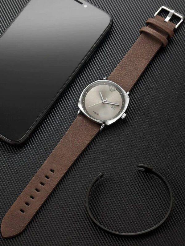 TOMI Classic Leather Strap Watch in Pakistan